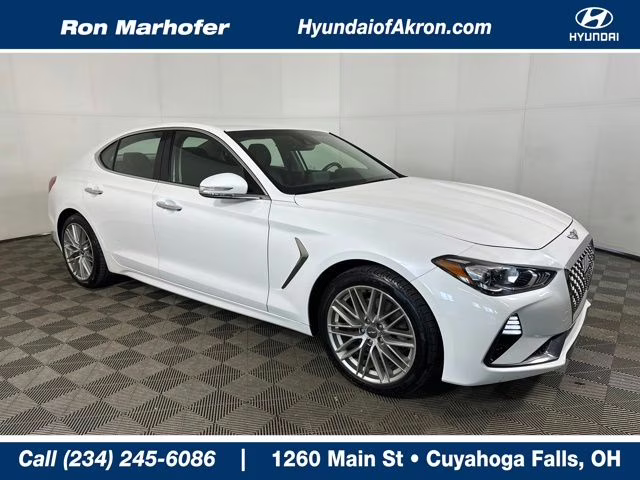 2020 Uyuni White Genesis G70 2.0T AWD Sedan