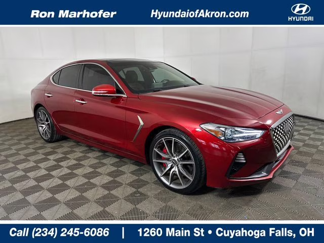 2021 Havana Red Genesis G70 3.3T RWD Sedan