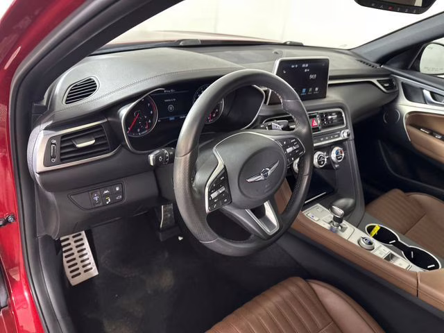 2021 Havana Red Genesis G70 3.3T RWD Sedan