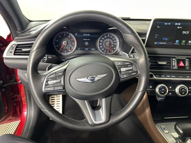 2021 Havana Red Genesis G70 3.3T RWD Sedan