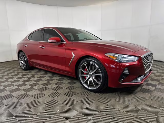2021 Havana Red Genesis G70 3.3T RWD Sedan