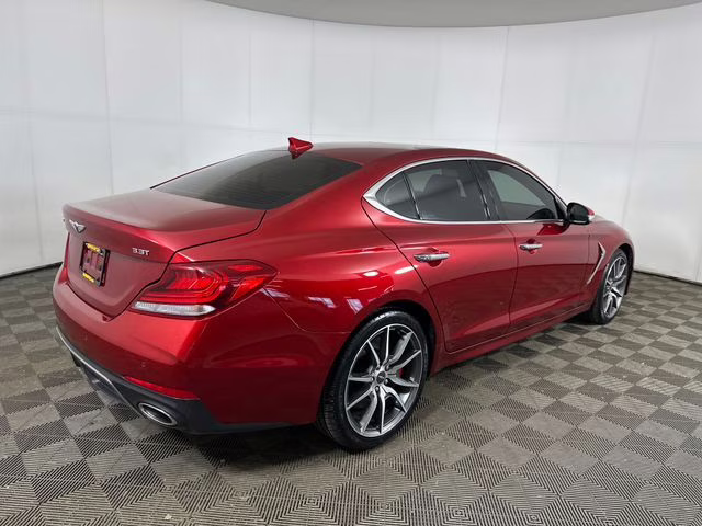 2021 Havana Red Genesis G70 3.3T RWD Sedan