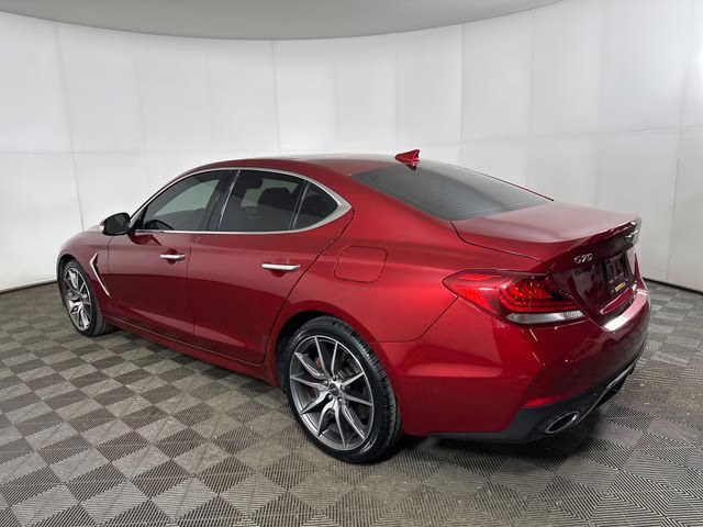 2021 Havana Red Genesis G70 3.3T RWD Sedan