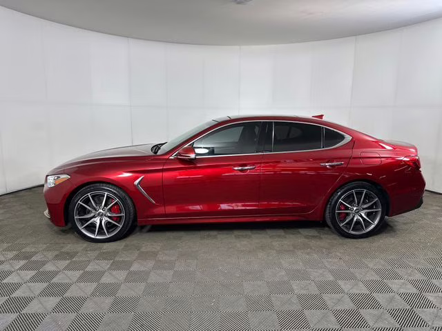 2021 Havana Red Genesis G70 3.3T RWD Sedan