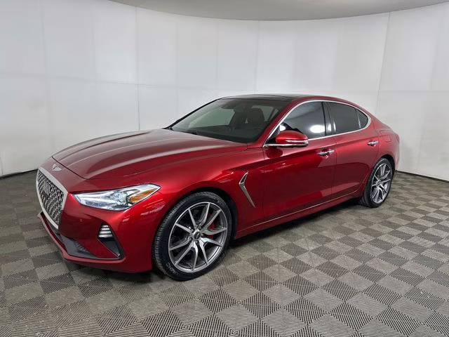 2021 Havana Red Genesis G70 3.3T RWD Sedan