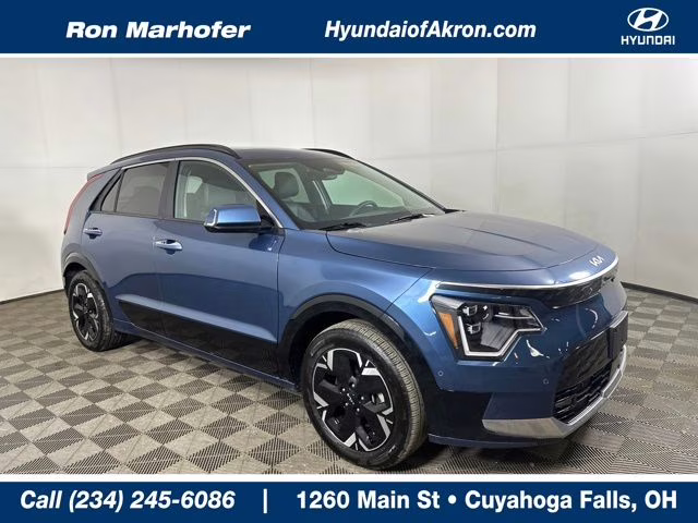 2025 Mineral Blue Kia Niro EV Wave FWD SUV