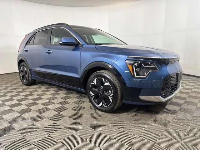 2025 Mineral Blue Kia Niro EV Wave FWD SUV