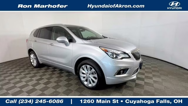 2017 Galaxy Silver Metallic Buick Envision Premium II AWD SUV