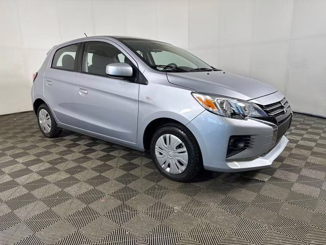 2024 Jet Black Metallic Mitsubishi Mirage ES FWD Hatchback