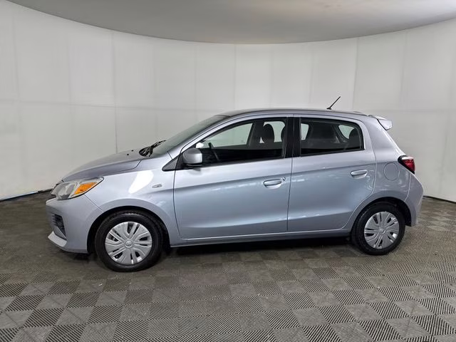 2024 Jet Black Metallic Mitsubishi Mirage ES FWD Hatchback