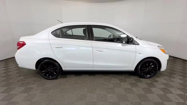 2020 Pearl White Mitsubishi Mirage G4 LE FWD Sedan
