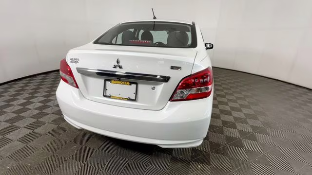 2020 Pearl White Mitsubishi Mirage G4 LE FWD Sedan