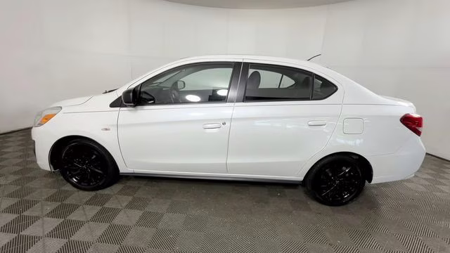 2020 Pearl White Mitsubishi Mirage G4 LE FWD Sedan