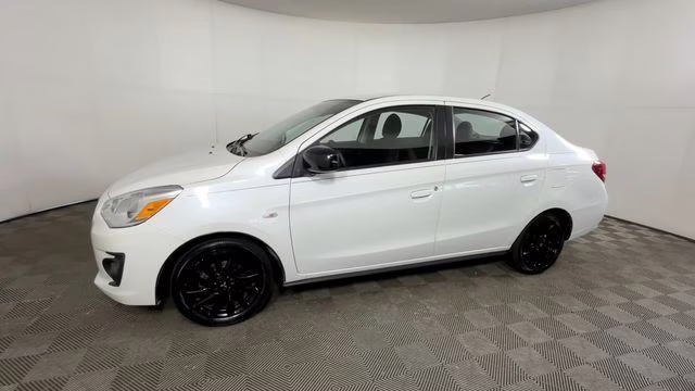2020 Pearl White Mitsubishi Mirage G4 LE FWD Sedan