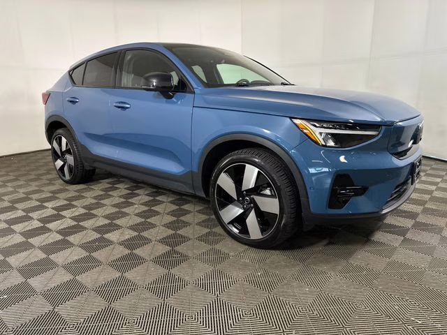 2023 Fjord Blue Metallic Volvo C40 Recharge Pure Electric Ultimate AWD SUV