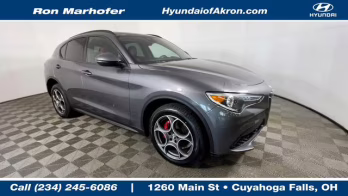 2022 Vesuvio Gray Metallic Alfa Romeo Stelvio Sprint AWD SUV