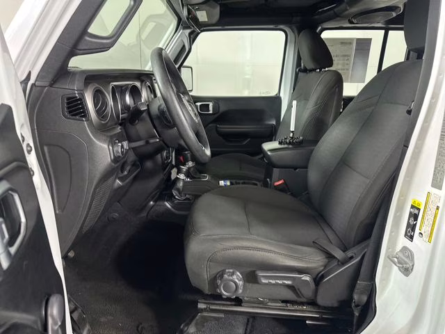 2020 Bright White Clearcoat Jeep Wrangler Unlimited Sport 4X4 SUV