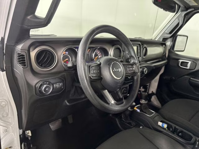 2020 Bright White Clearcoat Jeep Wrangler Unlimited Sport 4X4 SUV