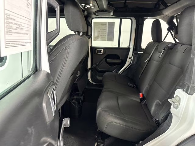 2020 Bright White Clearcoat Jeep Wrangler Unlimited Sport 4X4 SUV