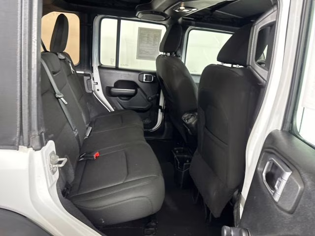 2020 Bright White Clearcoat Jeep Wrangler Unlimited Sport 4X4 SUV