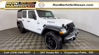 2023 Bright White Clearcoat Jeep Wrangler Base 4xe 4X4 SUV