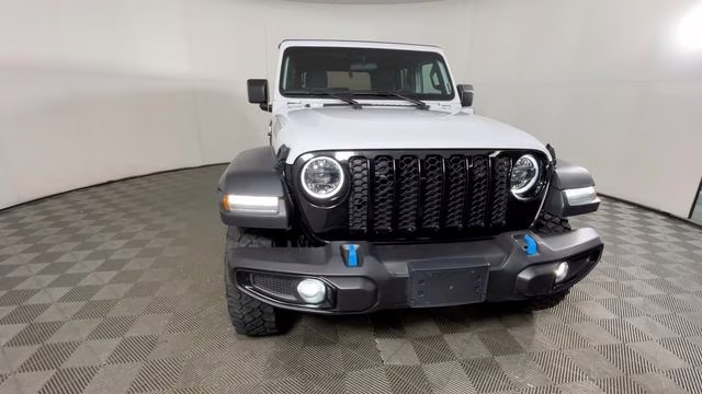 2023 Bright White Clearcoat Jeep Wrangler Base 4xe 4X4 SUV