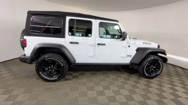 2023 Bright White Clearcoat Jeep Wrangler Base 4xe 4X4 SUV