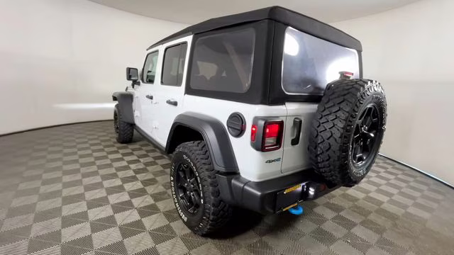2023 Bright White Clearcoat Jeep Wrangler Base 4xe 4X4 SUV