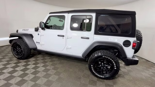 2023 Bright White Clearcoat Jeep Wrangler Base 4xe 4X4 SUV