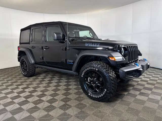 2023 Black Clearcoat Jeep Wrangler Base 4xe 4X4 SUV