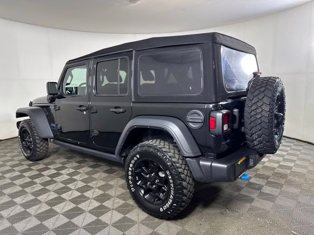 2023 Black Clearcoat Jeep Wrangler Base 4xe 4X4 SUV