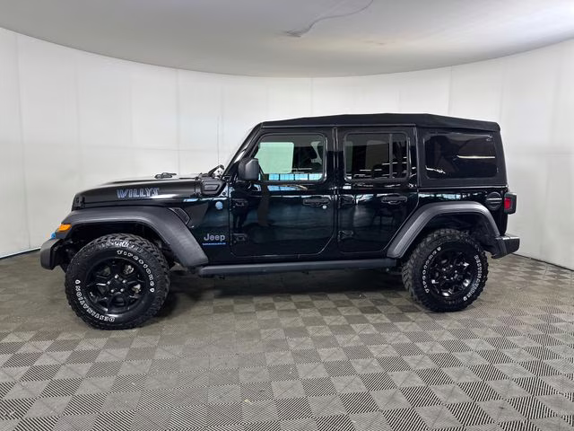 2023 Black Clearcoat Jeep Wrangler Base 4xe 4X4 SUV