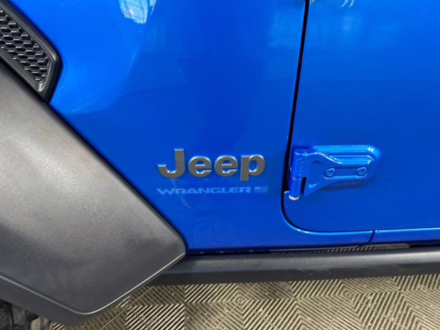 2023 Hydro Blue Pearl Coat Jeep Wrangler Base 4xe 4X4 SUV
