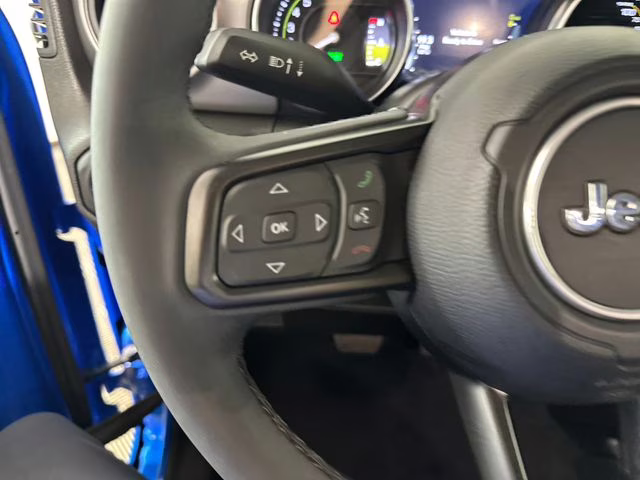 2023 Hydro Blue Pearl Coat Jeep Wrangler Base 4xe 4X4 SUV