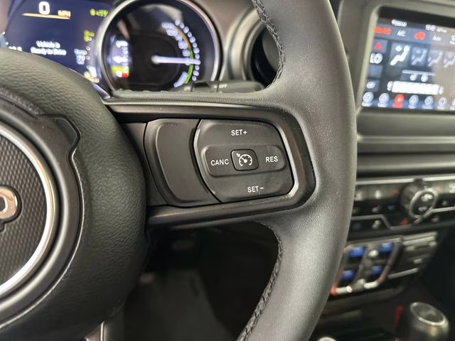 2023 Hydro Blue Pearl Coat Jeep Wrangler Base 4xe 4X4 SUV