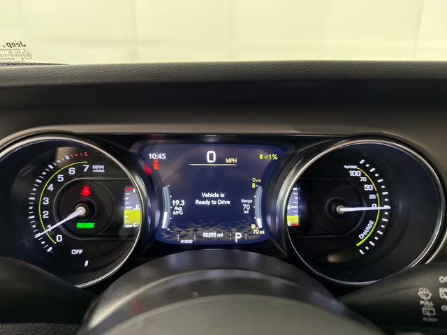 2023 Hydro Blue Pearl Coat Jeep Wrangler Base 4xe 4X4 SUV