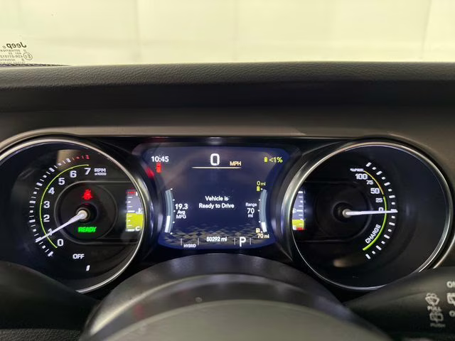 2023 Hydro Blue Pearl Coat Jeep Wrangler Base 4xe 4X4 SUV