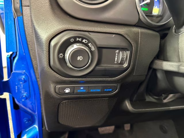 2023 Hydro Blue Pearl Coat Jeep Wrangler Base 4xe 4X4 SUV