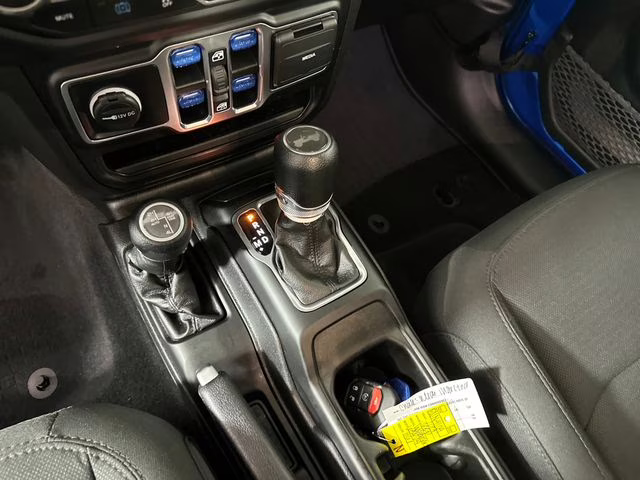 2023 Hydro Blue Pearl Coat Jeep Wrangler Base 4xe 4X4 SUV