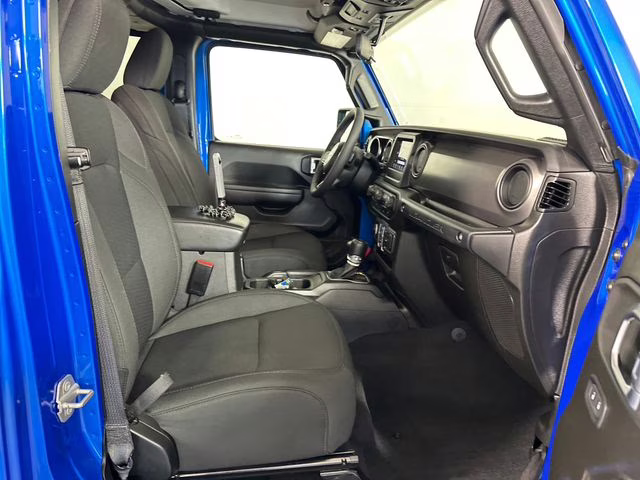 2023 Hydro Blue Pearl Coat Jeep Wrangler Base 4xe 4X4 SUV