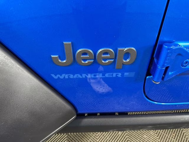 2023 Hydro Blue Pearl Coat Jeep Wrangler Base 4xe 4X4 SUV