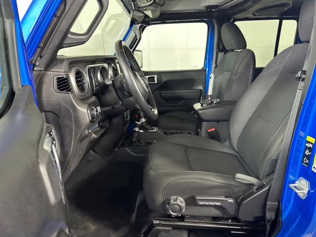 2023 Hydro Blue Pearl Coat Jeep Wrangler Base 4xe 4X4 SUV