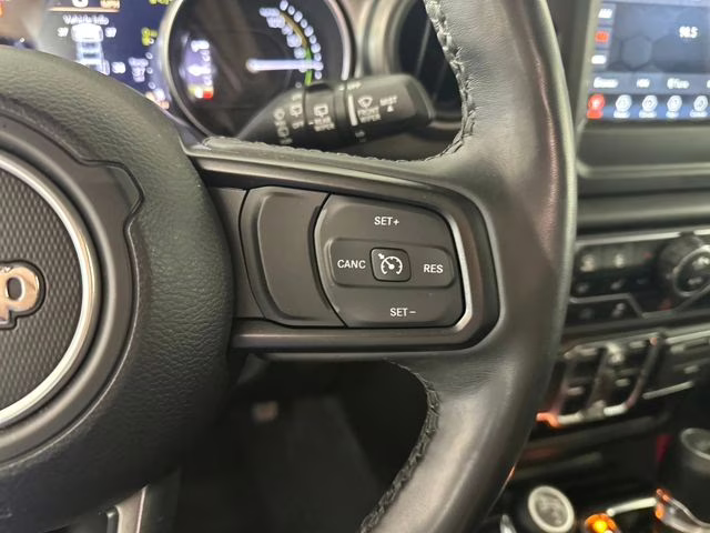 2023 Hydro Blue Pearl Coat Jeep Wrangler Base 4xe 4X4 SUV