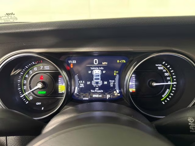 2023 Hydro Blue Pearl Coat Jeep Wrangler Base 4xe 4X4 SUV
