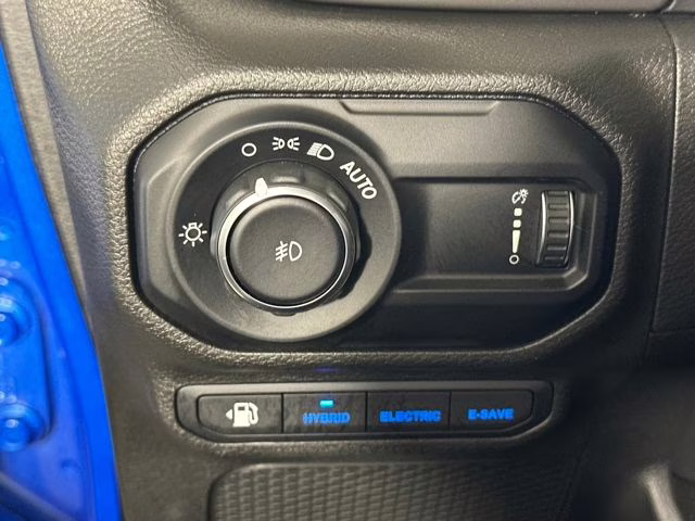 2023 Hydro Blue Pearl Coat Jeep Wrangler Base 4xe 4X4 SUV