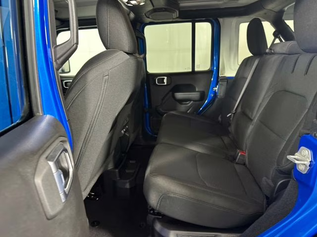 2023 Hydro Blue Pearl Coat Jeep Wrangler Base 4xe 4X4 SUV