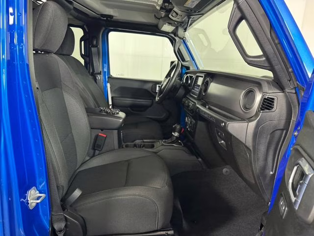 2023 Hydro Blue Pearl Coat Jeep Wrangler Base 4xe 4X4 SUV