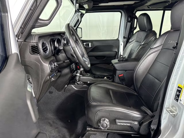 2023 Silver Zynith Clearcoat Jeep Wrangler Sahara 4xe 4X4 SUV