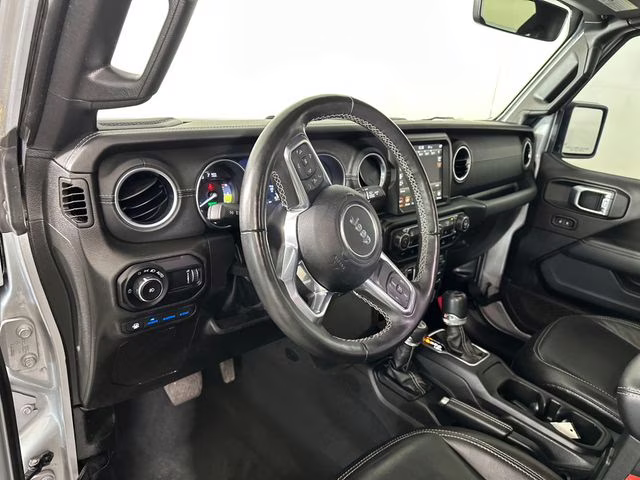 2023 Silver Zynith Clearcoat Jeep Wrangler Sahara 4xe 4X4 SUV
