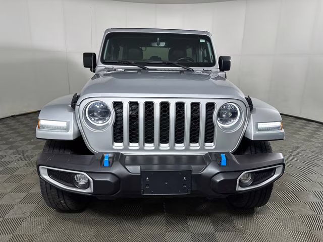 2023 Silver Zynith Clearcoat Jeep Wrangler Sahara 4xe 4X4 SUV
